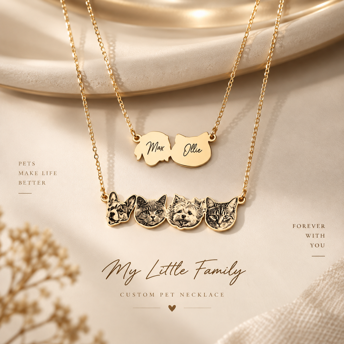 Custom Shaped Necklace