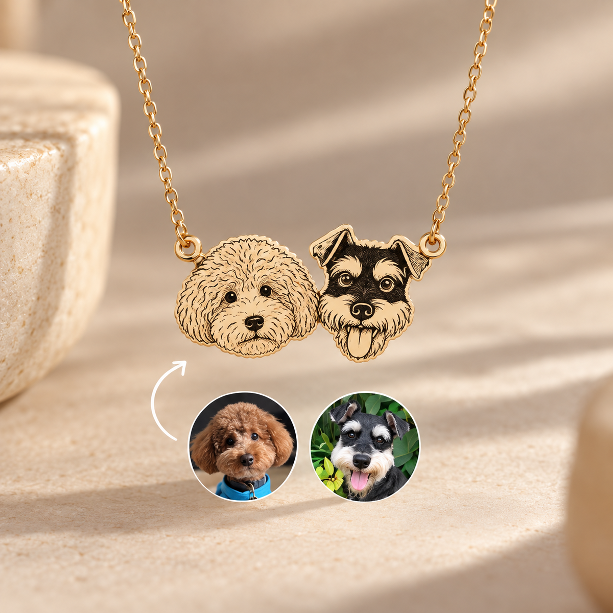 Custom Shaped Necklace