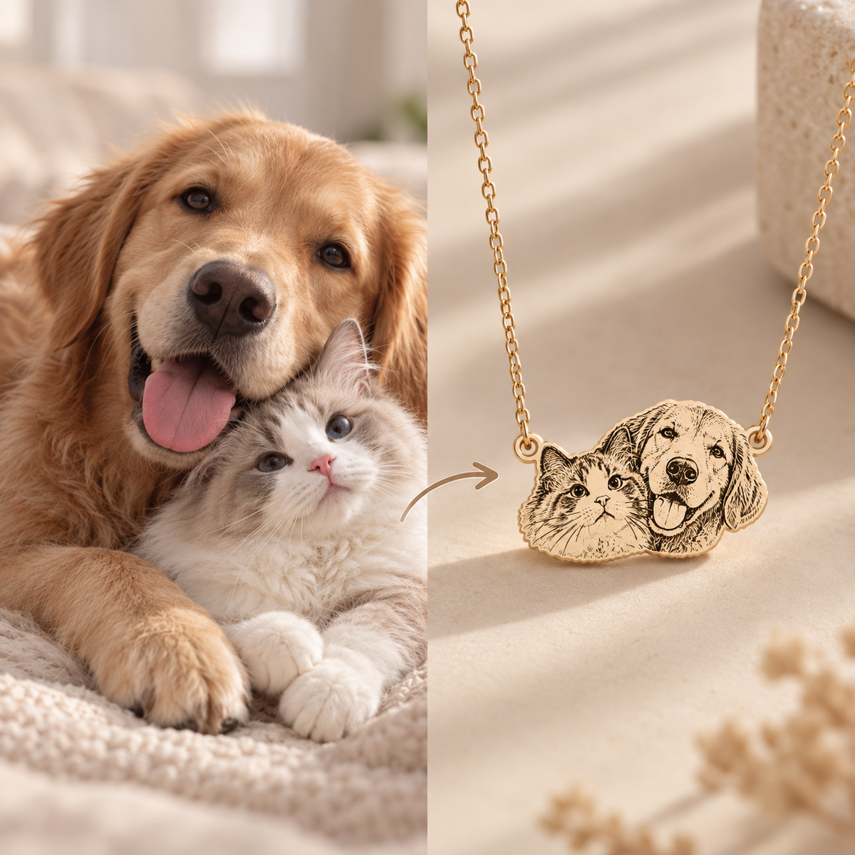 Custom Shaped Necklace