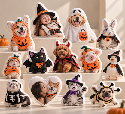 Personalised Halloween Photo Cushion