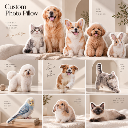 Personalised Shaped Cushion