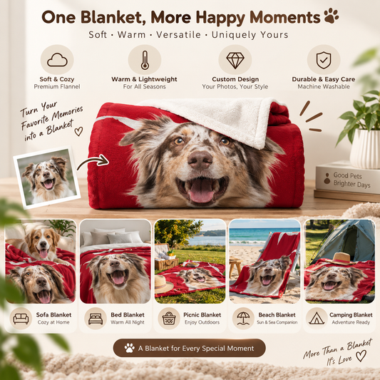 Personalised Fleece Blanket